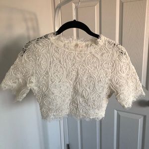 Hot Miami Styles Tops - Hot Miami styles lace top Hot Miami Styles Tops - Hot Miami styles lace top
